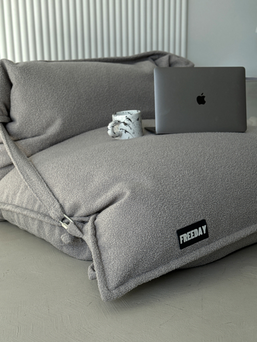 Крісло Puffy Home Light Gray