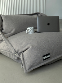 Крісло Puffy Home Light Gray